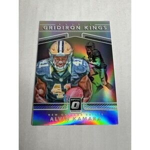 2017 Panini Donruss Optic Alvin Kamara Rookie Gridiron Kings Holo Prizm #11 RC